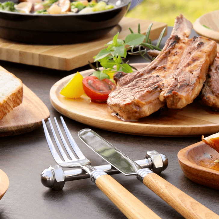 アウトドアでのstend使用イメージ